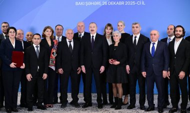 İlham Əliyev 2025-ci ilin idman yekunları mərasimində çıxış etdi