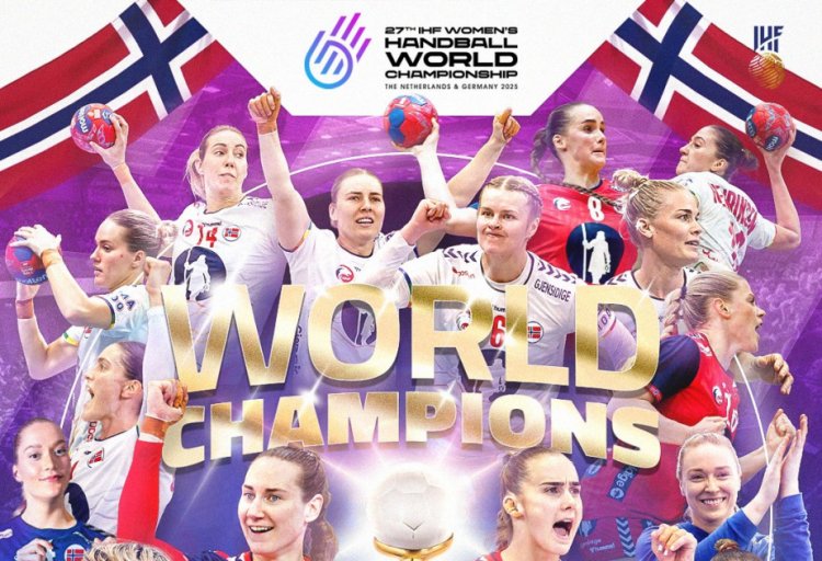 Norveç milli komandası tarixində ilk dəfə dünya çempionu oldu 