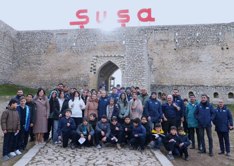  Azərbaycanın tanınmış güləşçiləri bu dəfə Şuşa və Laçında oldular