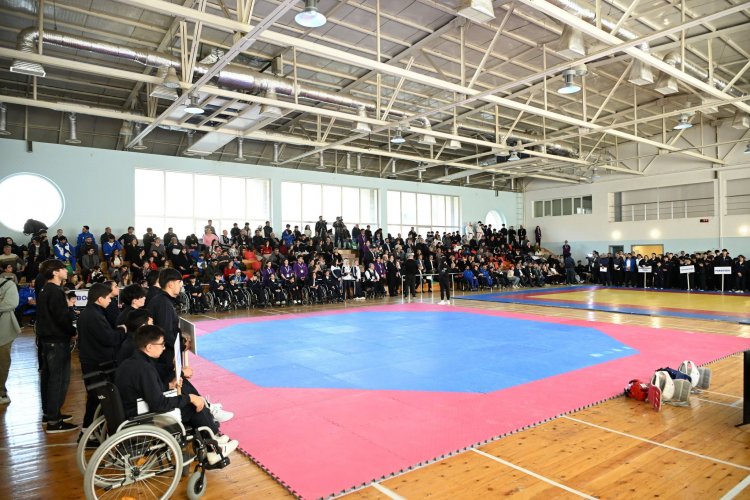 Sumqayıtda Uşaq Paralimpiya Oyunlarının açılışı baş tutdu