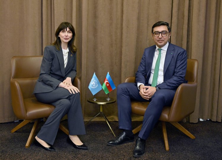  Nazir BMT-nin Azərbaycan üzrə əlaqələndiricisi ilə görüşdü
