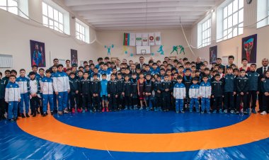  Göyçayda 600 güləşçinin məşq keçəcəyi 4 zal istifadəyə verildi