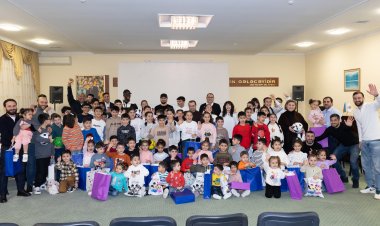  "Araz-Naxçıvan"ın kollektivi sosial müəssisədə uşaqlarla görüşdü