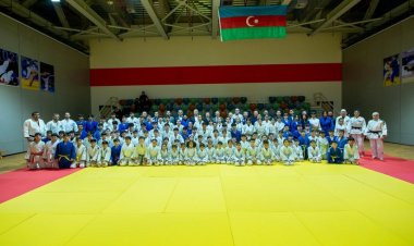 Gəncə İdman Sarayında yeni cüdo zalı fəaliyyətə başladı