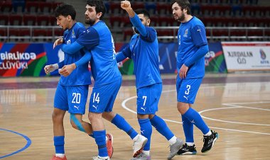 Azərbaycan millisi Bakıda Danimarkaya 4 qol vurdu - VİDEO