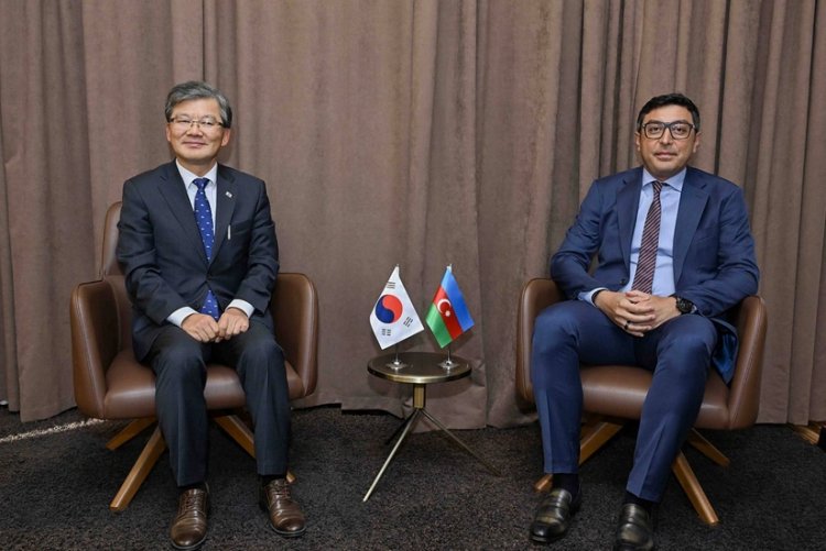 Azərbaycan və Koreya inkişaf perspektivlərini müzakirə etdi