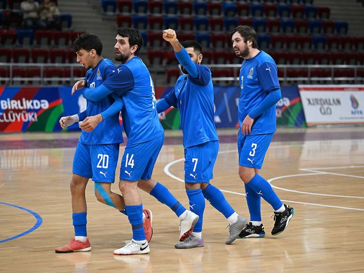 Azərbaycan millisi Bakıda Danimarkaya 4 qol vurdu - VİDEO