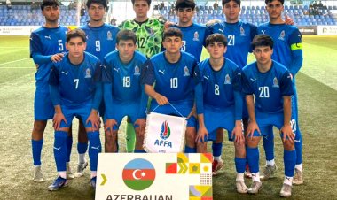  Millimiz Beynəlxalq İnkişaf Turnirində 7 qolla məğlub oldu