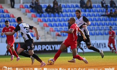 Yevlaxda 2 qol vuruldu - VİDEO 