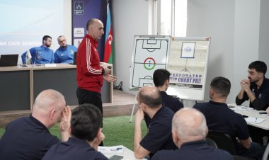 Bayıl stadionunda D kateqoriyalı məşqçi kursları start götürdü