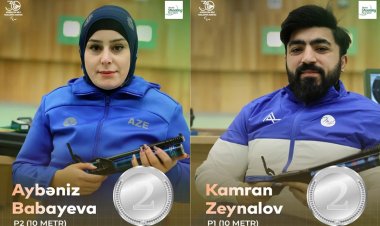  Azərbaycanın iki idmançısı Fransada gümüş medal qazandı