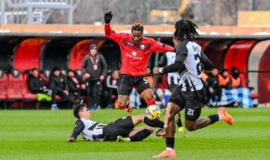 Qəbələ stadionunda 2 qol vuruldu, hərəyə 1 xal qazandılar - VİDEO 