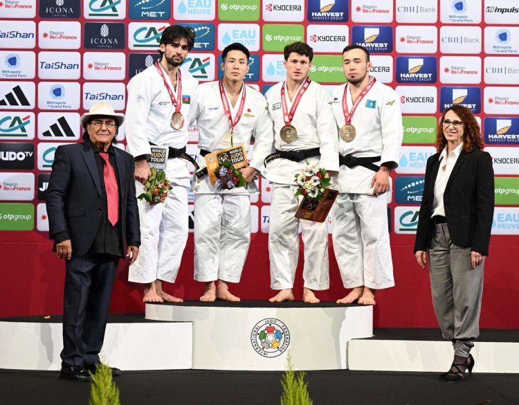  Azərbaycan cüdoçuları "Böyük Dəbilqə"də bir dəst medal qazandı