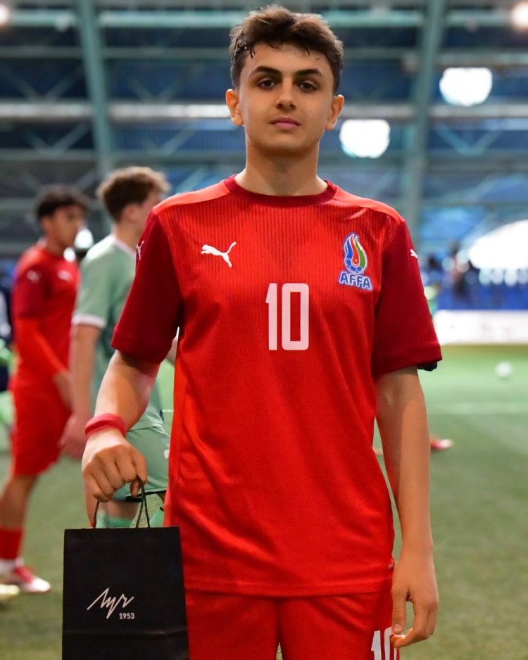 "Qarabağ"ın gənc futbolçusu Belarusda mükafata layiq görüldü