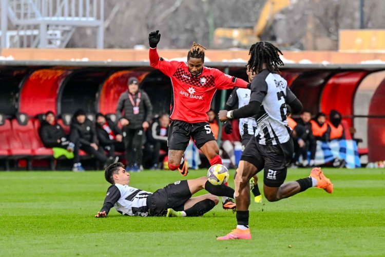 Qəbələ stadionunda 2 qol vuruldu, hərəyə 1 xal qazandılar - VİDEO 