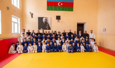  Vəndamda yeni cüdo zalı açıldı