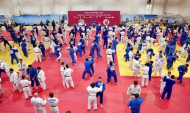 Yığmamız Özbəkistanda beynəlxalq təlim-məşq toplanışına qatılıb