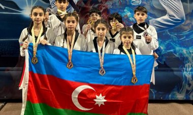Azərbaycan taekvondoçularından Moldova turnirində 7 medal