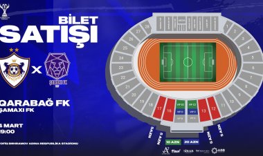 "Qarabağ"ın 1/4 final oyununun biletləri 5 manatdan satışa çıxarıldı
