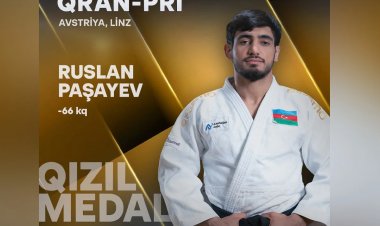 Ruslan Paşayevdən Avstriya turnirində qızıl medal - "Qran-pri"