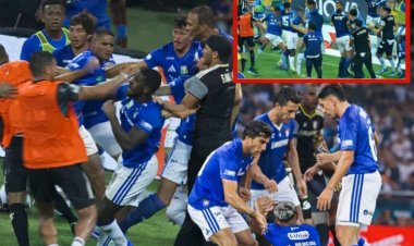 Misli görünməmiş dava-dalaş: 23 qırmızı vərəqə göstərildi - VİDEO