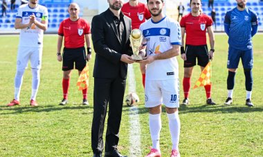 Azərbaycanda fevral ayının ən yaxşı qol müəllifi mükafatlandırıldı