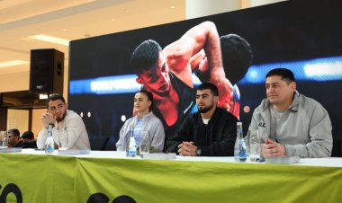 Azərbaycanın məşhur və titullu güləşçiləri gənclərlə görüşdülər