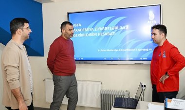 AFFA nümayəndəsi bəzi klub akademiyalarıni ziyarət etdi