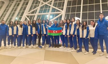  Yığmamız Avropa çempionatı üçün İspaniyaya yola düşdü