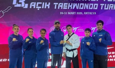  Azərbaycanın taekvondo tarixində ilk qızıl medalı Novruzov qazandı