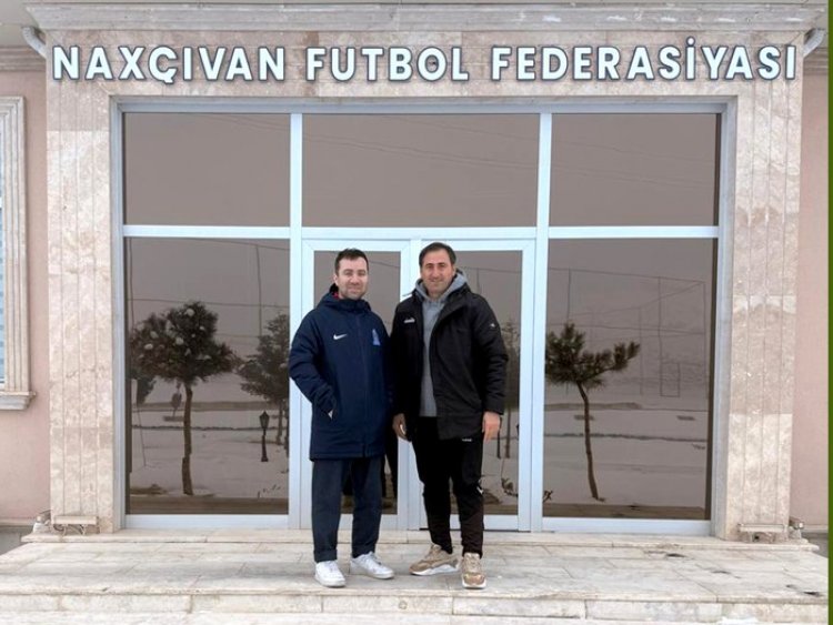  AFFA rəsmisi “Araz-Naxçıvan”ın akademiyasında görüş keçirdi