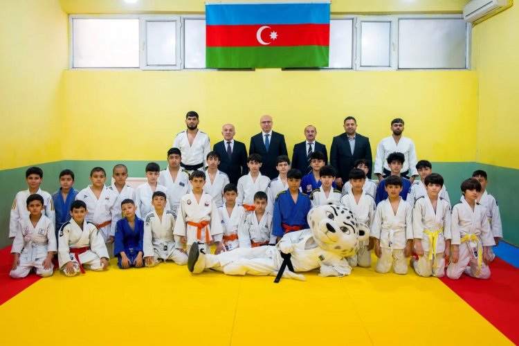  Sahil qəsəbəsində yeni cüdo zalı