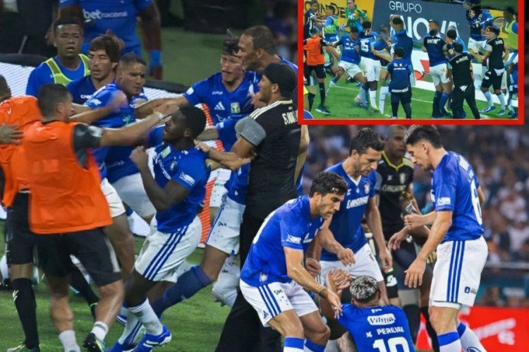 Misli görünməmiş dava-dalaş: 23 qırmızı vərəqə göstərildi - VİDEO