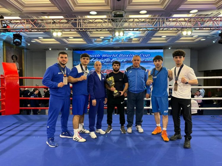 Boksçularımız "Adriatik incisi" turnirinində 4 medal qazandılar