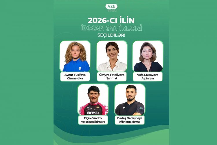  "İdman səfirləri" müəyyənləşdi