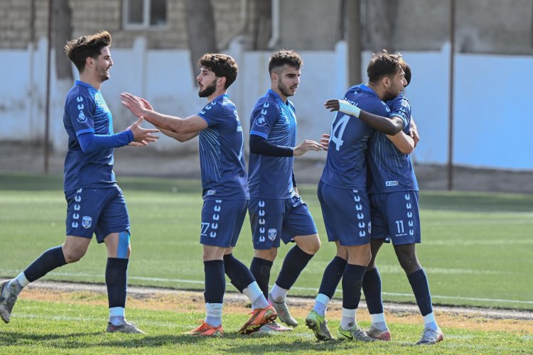 "Mingəçevir" lider "Şəfa"nın qapısından 5 top keçirdi - VİDEO