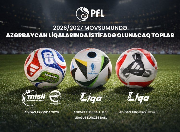 Azərbaycanda gələn mövsüm bu toplardan istifadə olunacaq