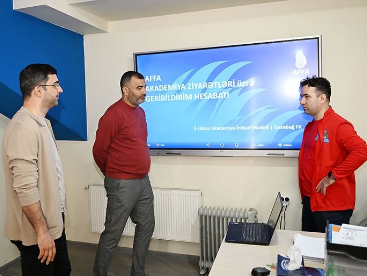 AFFA nümayəndəsi bəzi klub akademiyalarıni ziyarət etdi