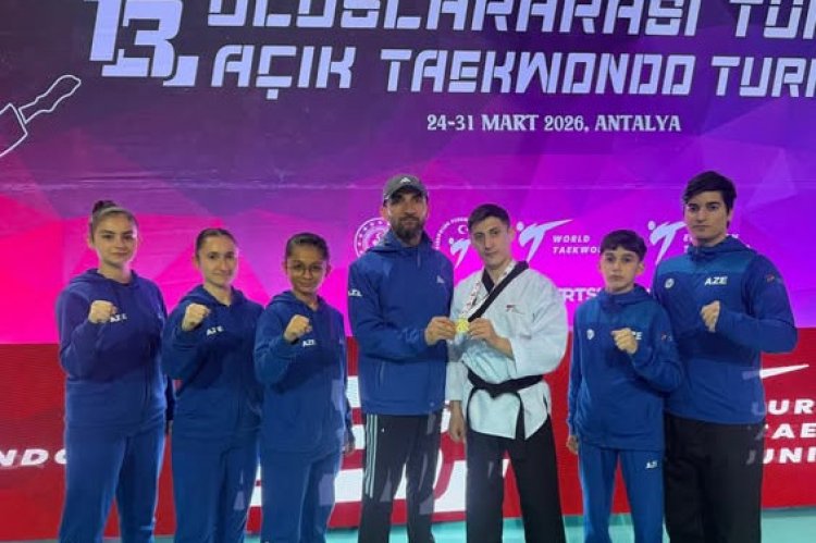  Azərbaycanın taekvondo tarixində ilk qızıl medalı Novruzov qazandı