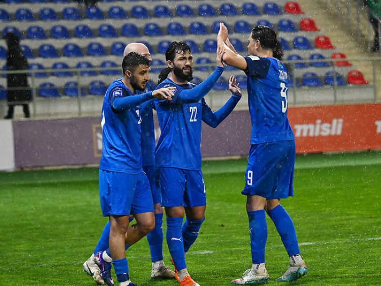 Azərbaycan yığması tarixinin ən böyük hesablı qələbəsini qazandı