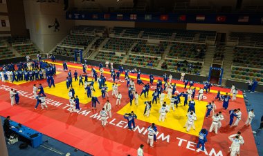 Gəncə İdman Sarayında beynəlxalq təlim-məşq toplanışı