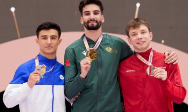  Gimnastımızdan Avropa çempionatında gümüş medal
