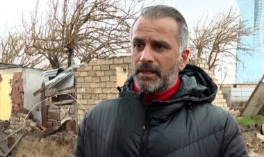 “Neftçi”nin məşqçisinin ata mülkü gecə ilə söküldü - VİDEO