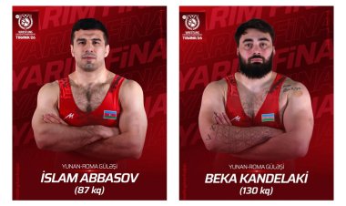  Yığmamızın iki üzvü Avropa çempionatında yarımfinala çıxdı