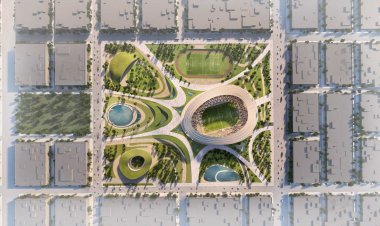 "İmarət"in tikintisi davam edir - Ağdamdan ƏN SON GÖRÜNTÜLƏR