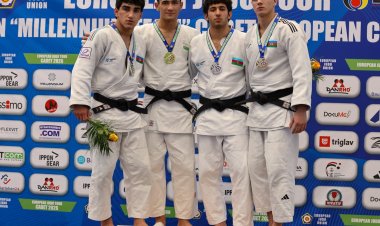  Azərbaycan milli komandası Avropa Kubokunda 1-ci yeri tutdu