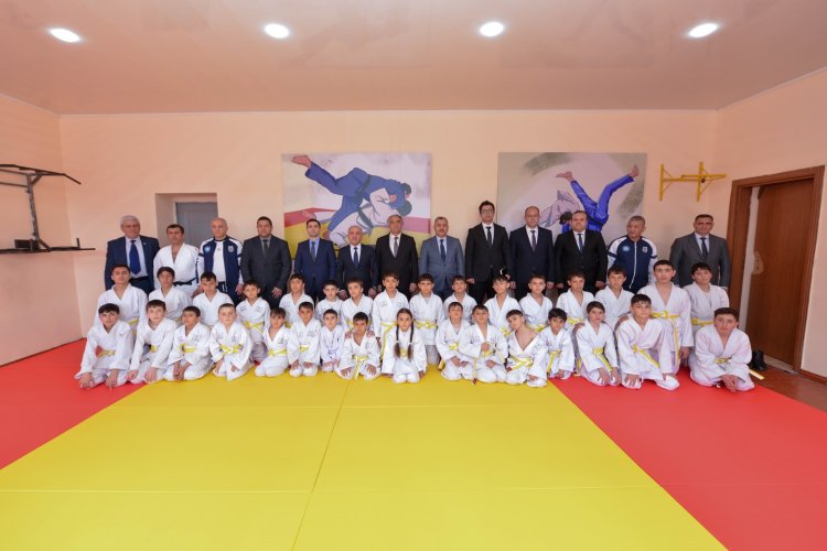 Daşkəsəndə yeni cüdo zalı fəaliyyətə başladı - FOTOLAR