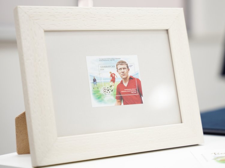 Anatoli Banişevskinin yubiley poçt markaları dövriyyəyə buraxıldı