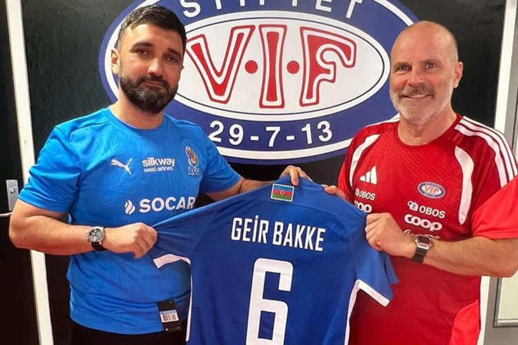  Azərbaycan yığmasının məşqçisi Norveç klubunun düşərgəsində