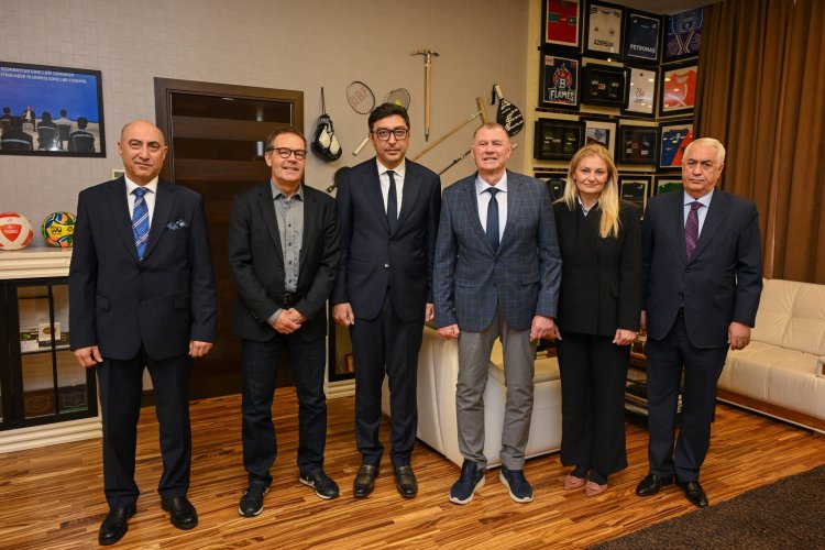 Fərid Qayıbov Bakıda Dobromir Karamarinovla görüş keçirib